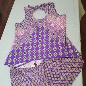Maidenform Pajama set Size L two piece